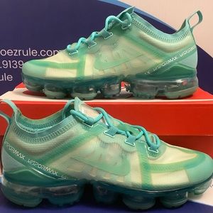 Nike Air VaporMax 2019 Teal Tint Women’s Size 7.